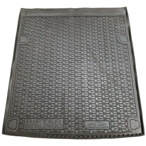 Ковер багажника Citroen Berlingo (2019>)(пассажирс.) длин. база резиновый Avto-Gumm