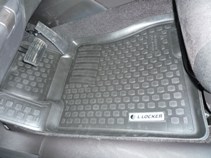 Коврики Honda Accord седан (08-) полиуретан (резиновые) L.Locker