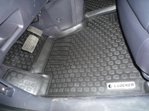 Коврики Honda CR-V (06-) полиуретан (резиновые) L.Locker