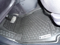 Килимки Hyundai Matrix (01-) поліуретан (гумові) L.Locker