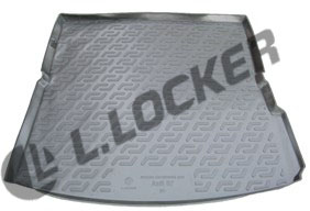 Килимок в багажник Audi Q7 (05-) - твердий Лада Локер