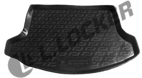 Коврик в багажник Kia Sportage III 2010-2015 полиуретан (резиновые) - Лада Локер