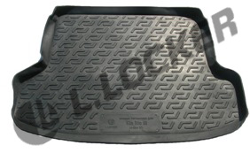 Килимок у багажник Kia Rio II седан (09-11) - (пластиковий) Лада Локер