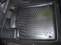 Коврики в салон Peugeot 407 (04) полиуретан (резиновые) комплект Lada Locker