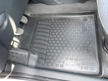 Килимки в салон Peugeot Partner origin пров (02-) поліуретан (гумові) комплект Lada Locker