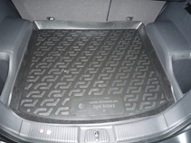 Килимок в багажник Opel Antara (06-) поліуретан (гумові) - Лада Локер