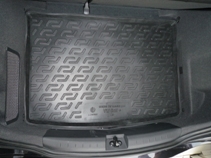 Коврик в багажник Volkswagen Golf+ хетчбек 2003-2008 полиуретан (резиновые) - Лада Локер