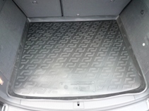 Килимок у багажник Volkswagen Touareg 2010-2018 поліуретан (гумові) - Лада Локер