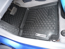 Килимки в салон Kia Picanto 2004-2011 поліуретан (гумові) комплект Lada Locker