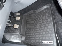 Коврики в салон Ford Focus II (08-) полиуретан (резиновые) комплект Lada Locker