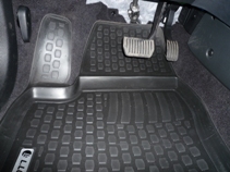Килимки в салон Ford Mondeo (07-) поліуретан (гумові) комплект Lada Locker