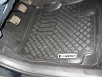 Коврики в салон Nissan Primera 2001-2007 полиуретан (резиновые) комплект Lada Locker