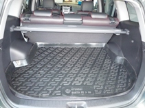 Коврик в багажник Hyundai Santa Fe (06-) ТЭП - мягкие - Lada Locker