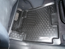 Килимки в салон Hyundai Tucson 2003-2014 поліуретан (гумові) комплект Lada Locker