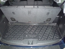 Килимок в багажник Honda Pilot 7мест (08-) поліуретан (гумові) - Лада Локер