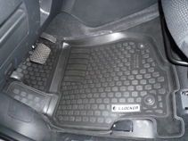 Килимки в салон Mazda 6 2007-2013 поліуретан (гумові) комплект Lada Locker