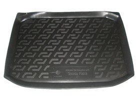 Килимок у багажник Skoda Fabia універсал 2007-2014 поліуретан (гумові) - Лада Локер