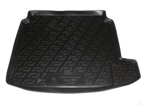 Коврик в багажник Chery M11 седан (08-) - (пластиковый) Лада Локер