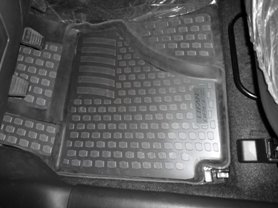 Килимки в салон Lifan Breez 520 (06-) поліуретан (гумові) комплект Lada Locker