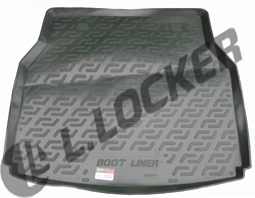 Коврик в багажник Mercedes C-кл. S203 универсал (01-07) ТЭП - мягкие - Lada Locker