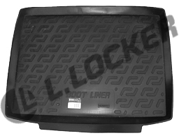 Коврик в багажник MG 3 Cross хетчбек (13-) - (пластиковый) Лада Локер