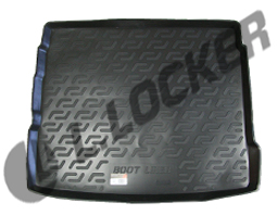 Коврик в багажник Audi Q3 2011-2019 ТЭП - мягкие - Lada Locker