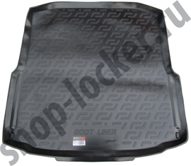 Коврик в багажник Skoda Octavia III (A7) box 2013-2020 ТЭП - мягкие - Lada Locker