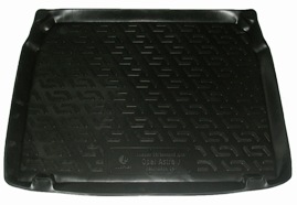Килимок в багажник Opel Astra J хетчбек (09-) - (пластиковий) Лада Локер