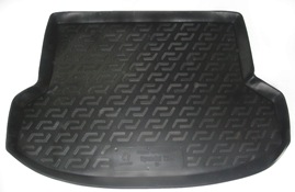 Коврик в багажник Hyundai Ix35 (10-) полиуретан (резиновые) - Лада Локер