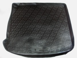 Килимок в багажник Hyundai Ix55 (08-) поліуретан (гумові) - Лада Локер