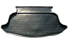 Коврик в багажник Geely Emgrand EC7 хетчбек (11-) полиуретан (резиновые) - Лада Локер