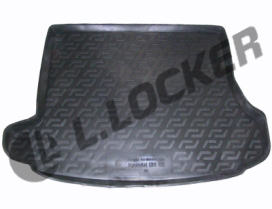 Коврик в багажник Hyundai I30 CW (универсал) 2012-2015 - (пластиковый) Лада Локер