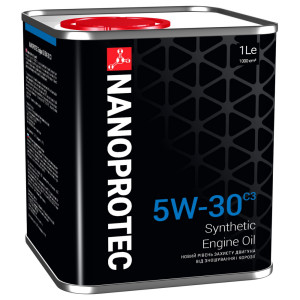 Синтетическое моторное масло NANOPROTEC ENGINE OIL 5W-30 С3