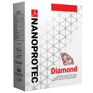 Защита лакокрасочного покрытия автомобиля NANOPROTEC DIAMOND