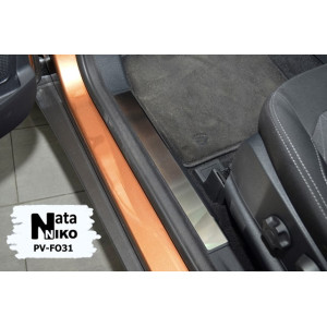 Накладки на внутренние пороги FORD FIESTA VII 5D 2013-2017 Premium NataNiko