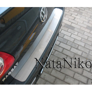 Накладки на бампер Volkswagen PASSAT B6 4D 2005-2010 NataNiko
