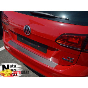 Накладки на бампер Volkswagen GOLF VII универсал 2012-2020 NataNiko