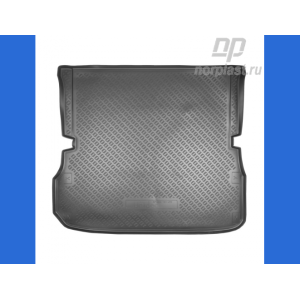 Коврик в багажник Nissan Pathfinder (R52) (14-) полиуретановые сложенный 3ряд - Norplast