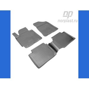 Коврики Kia Cerato (2013-2018) полиуретановые комплект - Norplast