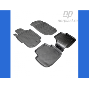 Килимки Honda Accord (03-) поліуретанові комплект - Norplast