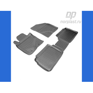 Коврики для Тойота Avensis (09-) резиновые Norplast