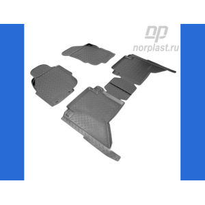 Килимки для Тойота Hilux (N2) (08-11) поліуретанові комплект - Norplast