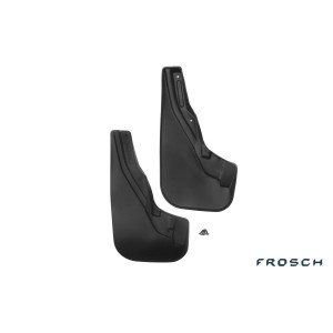 Брызговики передние FIAT DOBLO, 2006-2012 фург. 2 шт. (полиуретан) - Novline - Frosch