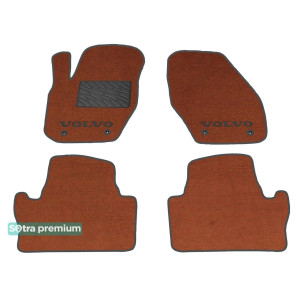 Двошарові килимки для Volvo S60 / V60 (mkII) 2010-2018 Terracot Sotra Premium 10mm
