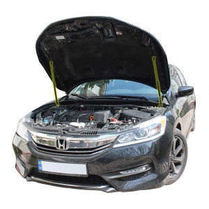 Газовый упор капота для Honda	Accord 9 rest	2015-2017 2 шт. (Рестайл / алюминиевый капот)