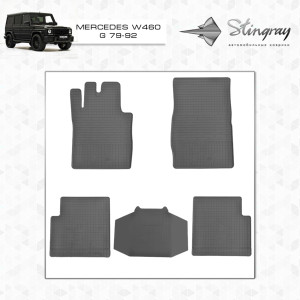 Килими салону Mercedes W460 G 79-92 / W461 G 92 (5 шт) - Stingray
