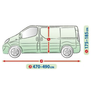 Тент автомобільний "Mobile Garage" / розмір L 480 Van довжина 470-490см