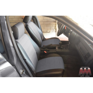 Чехлы на сиденья BMW - 3 (E36) седан з.с.спл 1990-2000 серия AM-L (без декоративной строчки)- эко кожа - Автомания
