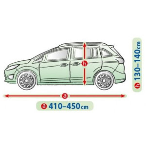Тент автомобильный Mobile Garage / размер L / Mini Van 410-450см