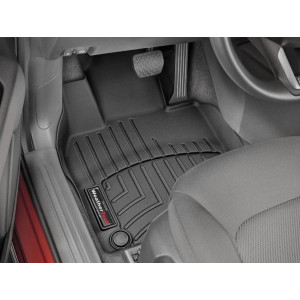 Килими салону Mazda CX-5 2017- з бортиком, чорні, передні - Weathertech